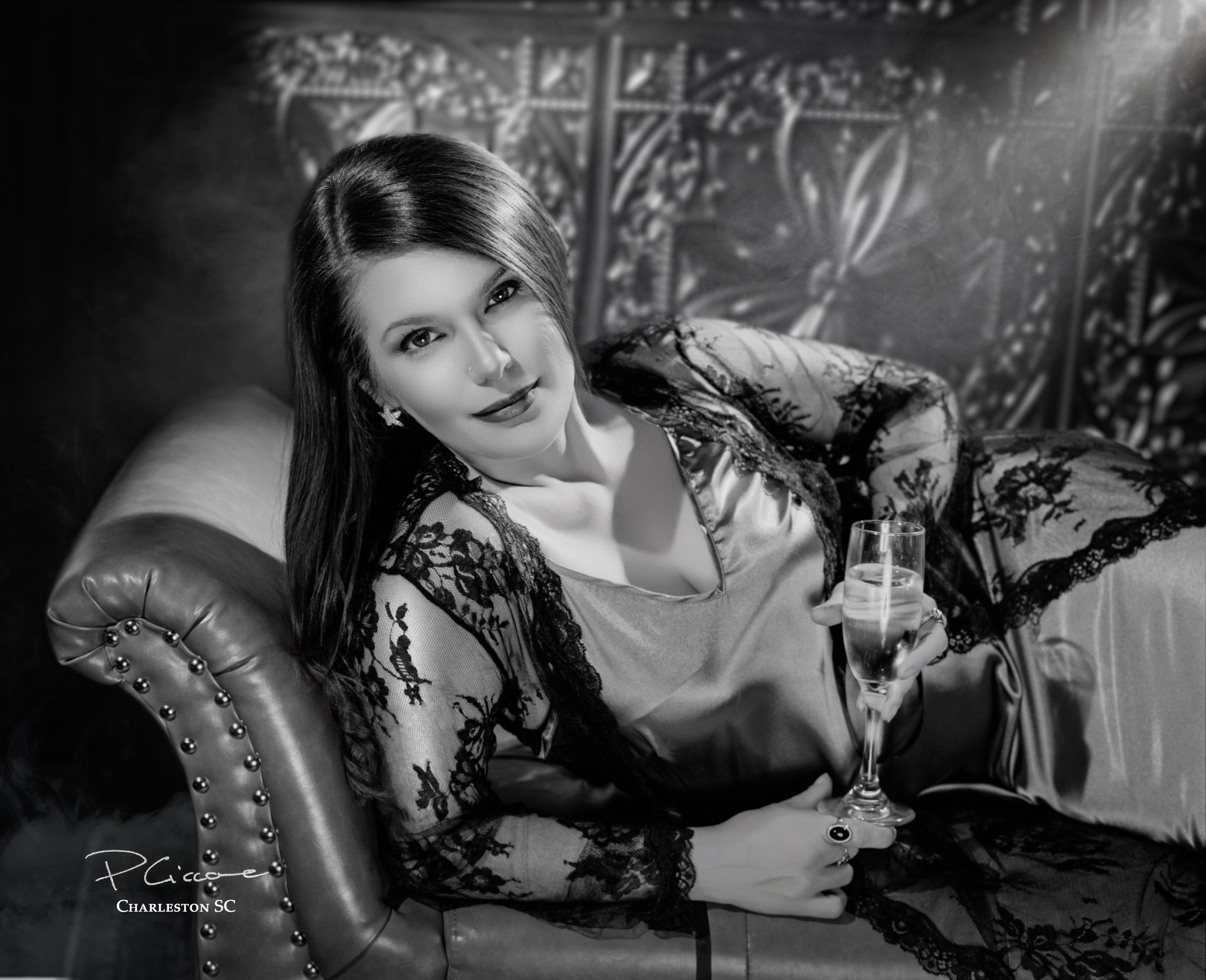 Boudoir Portrait by Paolo Portraits, Charleston SC