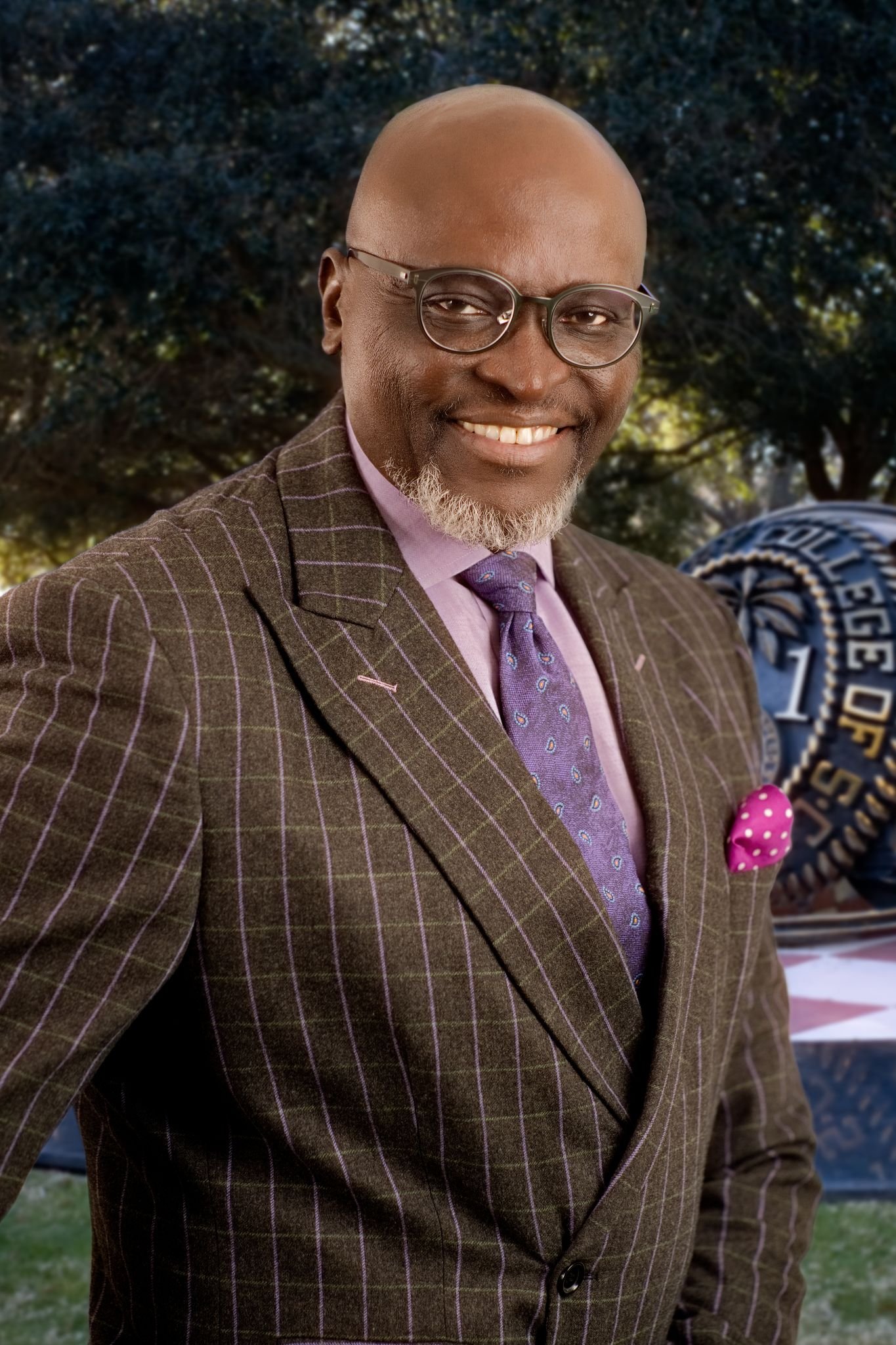 Portraits of Augustine Olalere made by Paolo Portraits, at the Charleston Citadel